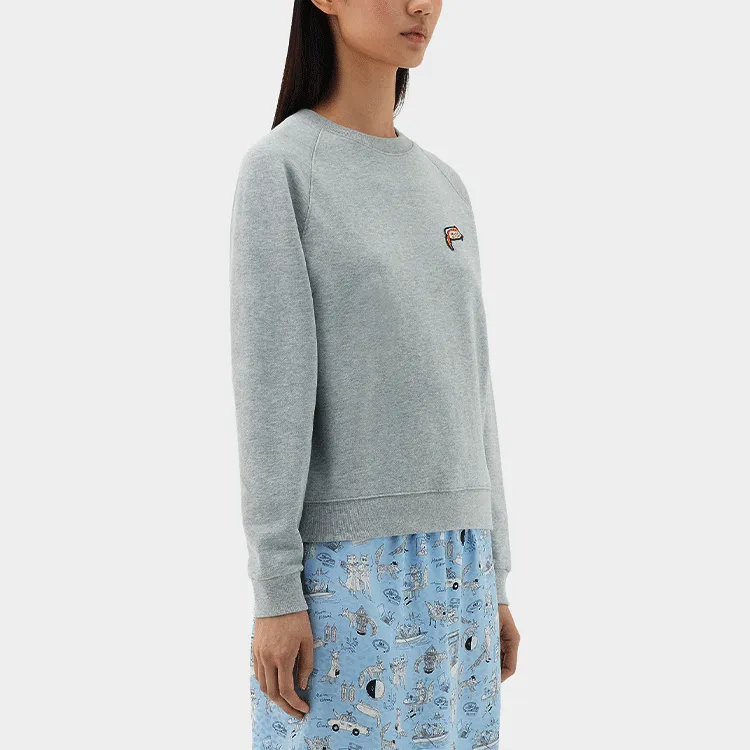Maison Kitsune Sweatshirts Women's Gray-3