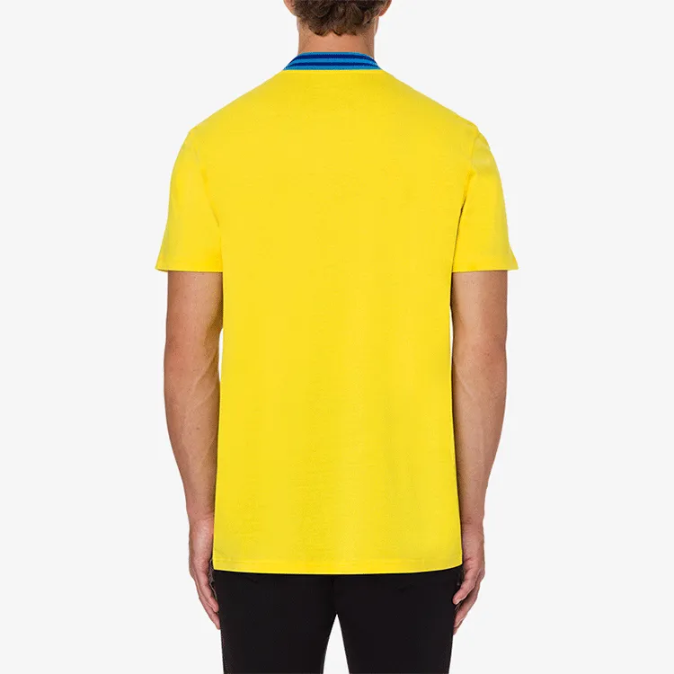 MOSCHINO T-Shirts Men Cream Yellow-2