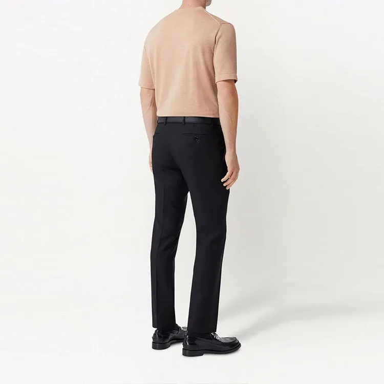 Burberry Monogram Motif Wool Silk T Shirt-2