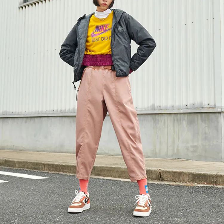 Nike Casual Pants Women's Pink-4