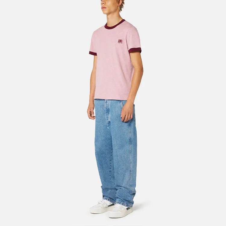 AMIPARIS SS22 T Shirt Men's Pink-3