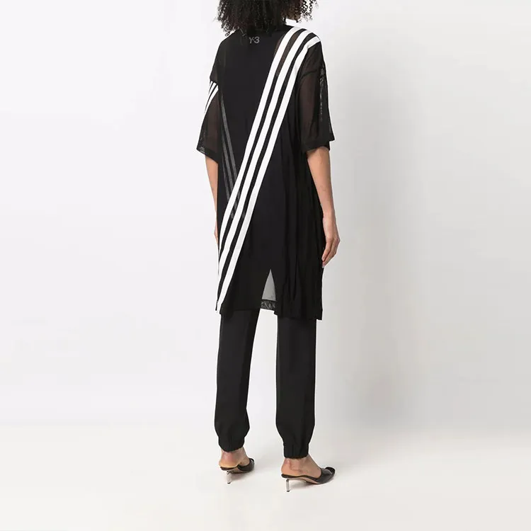 Y 3 T Shirts Women's Black-3