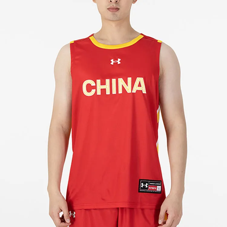 Under Armour Tank Tops Men's Red-2