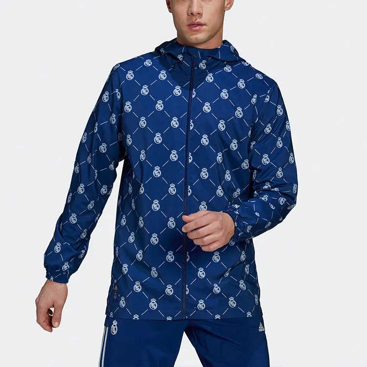 Adidas Real Madrid Jackets Men Victory Blue-3