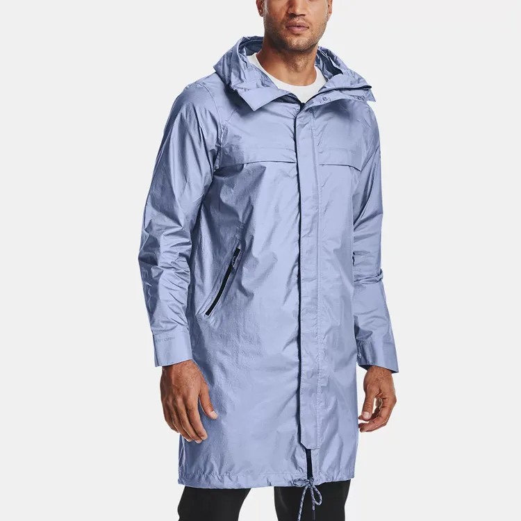 Under Armour Jackets Men Washed Blue-3