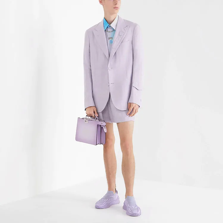 FENDI Single Breasted Long-Sleeved Blazer-1