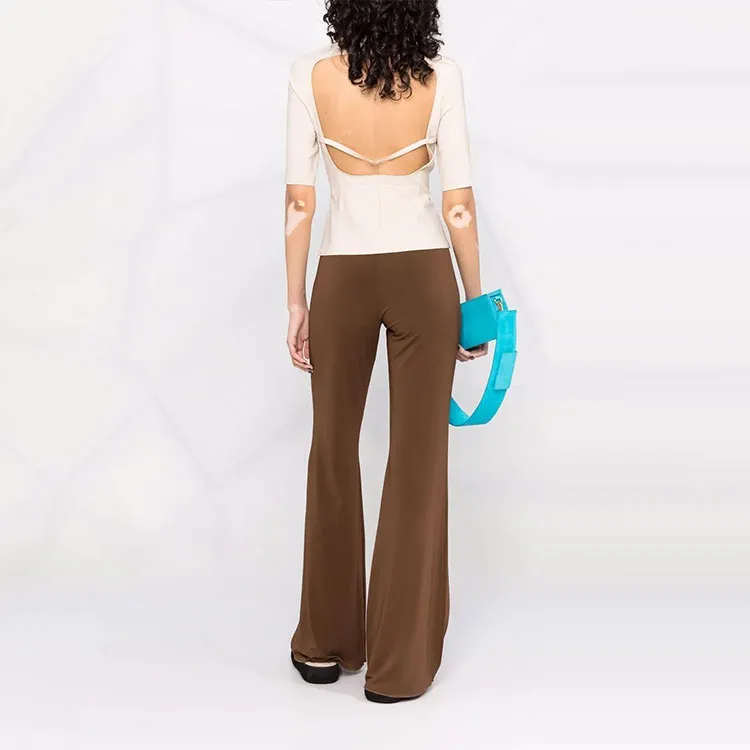 Jacquemus Le Haut Palmi Twist Cut-out Top-2