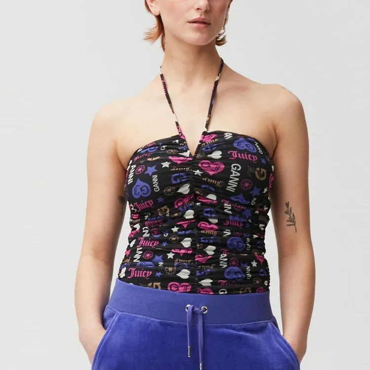 GANNI Camisoles Women's Black-4