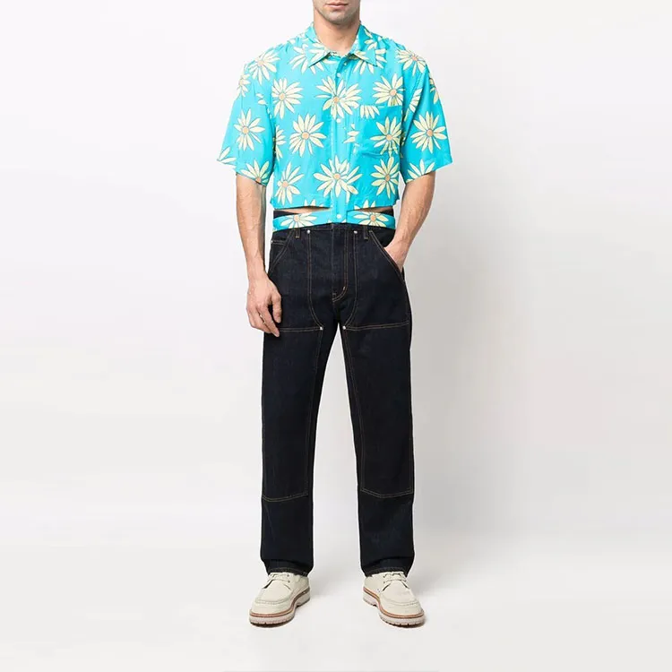 Jacquemus Shirts Men Blue-1