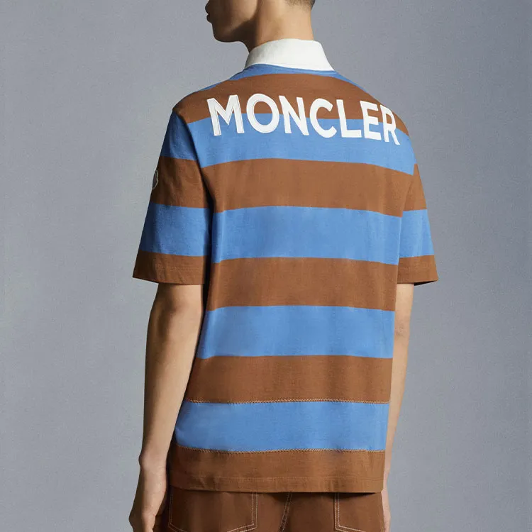 Moncler SS22 Polo Shirts Men Blue-2