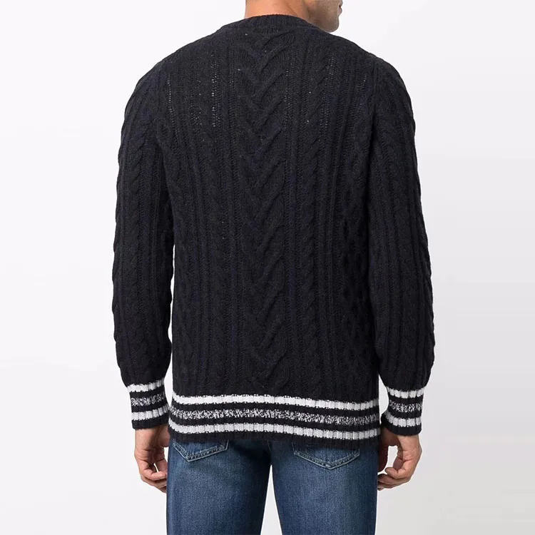 Brunello Cucinelli Cashmere Sweaters Men Black-2