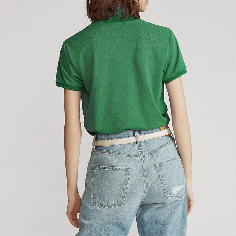 Polo Ralph Lauren SS22 Polo Shirt Women's Green-3