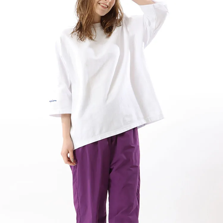 Champion SS22 Raglan Sleeve T Shirt Women's Japan Version-6