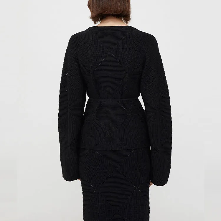 TOTEME SS22 Knitwear Women's Black-3