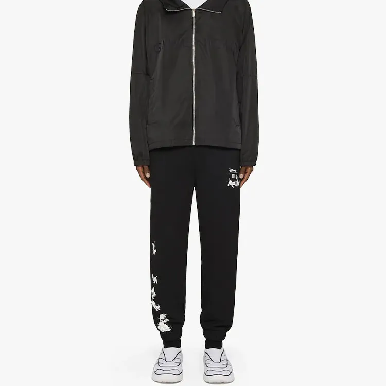 GIVENCHY x Disney FW22 Knitted Sports Pants Men's Black-2