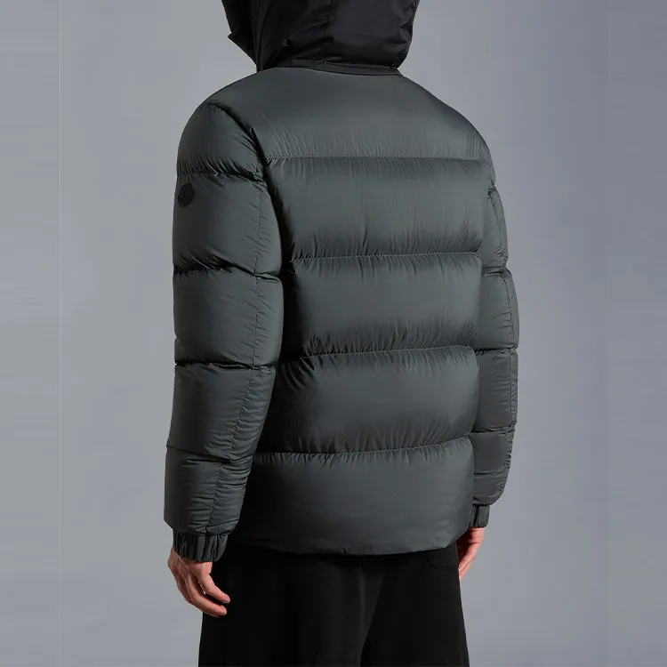 Moncler Down Jacket Winter Men's Charcoal Gray-3
