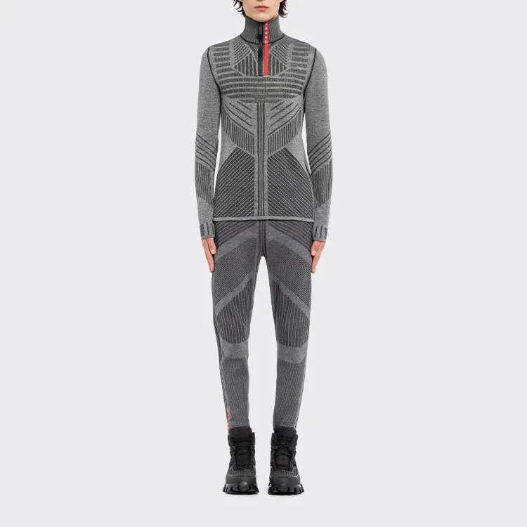 PRADA Sweaters Men Gray-1