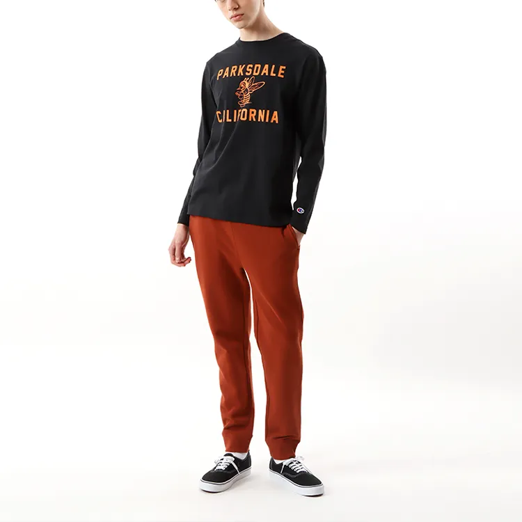 Champion Long Sleeved T Shirt Men's-8