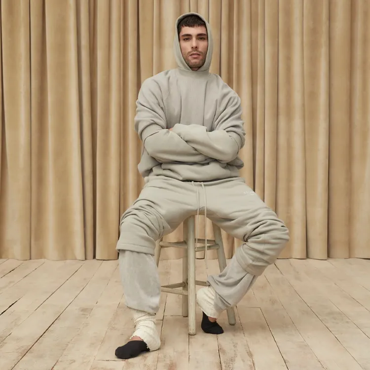 Fear Of God Essentials Ss Waffle Sweatshirt-2