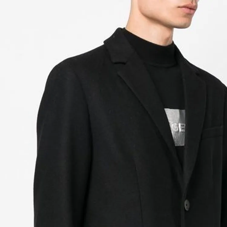 KARL LAGERFELD / Karl Lagerfeld Jeans Single-breasted Wool Coat-5