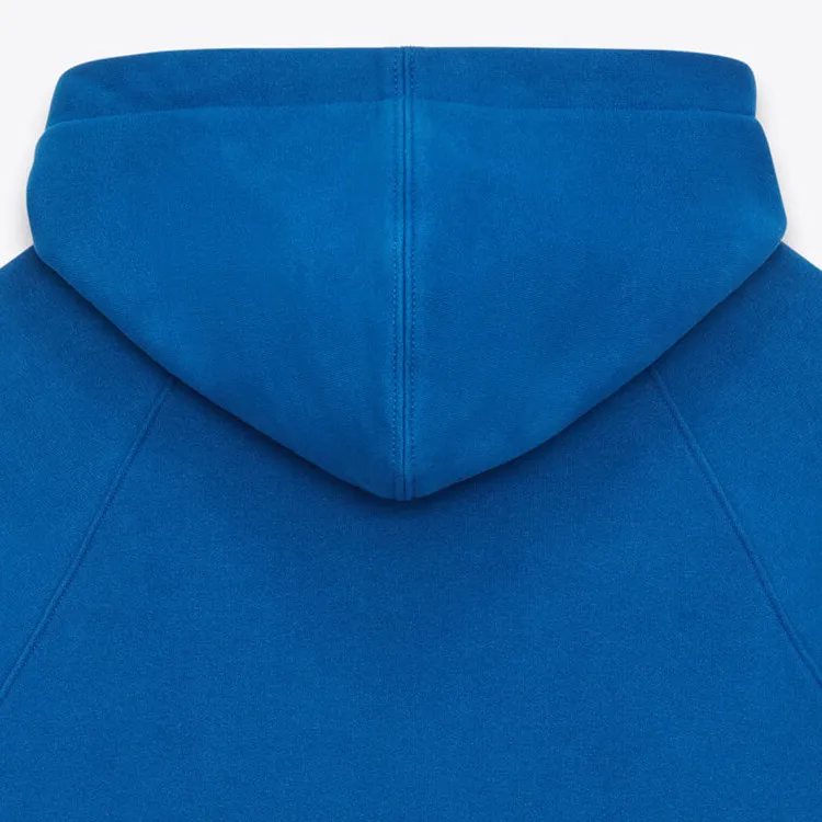 SAINT LAURENT Logo Embroidered Drawstring Hoodie-4
