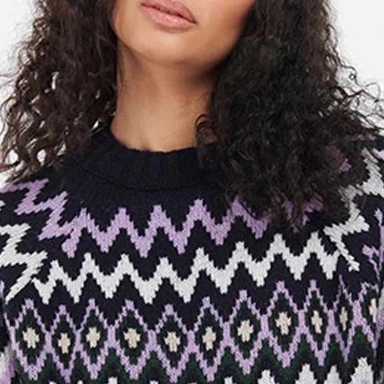 BARBOUR Sweaters Women's Navy Blue-5