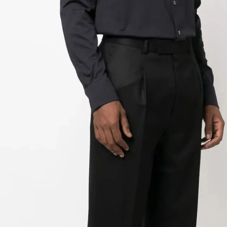 Ermenegildo Zegna Pleated Wool Trousers-4