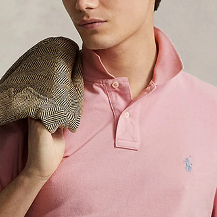 Polo Ralph Lauren FW23 Polo Shirt Men's Pink-5