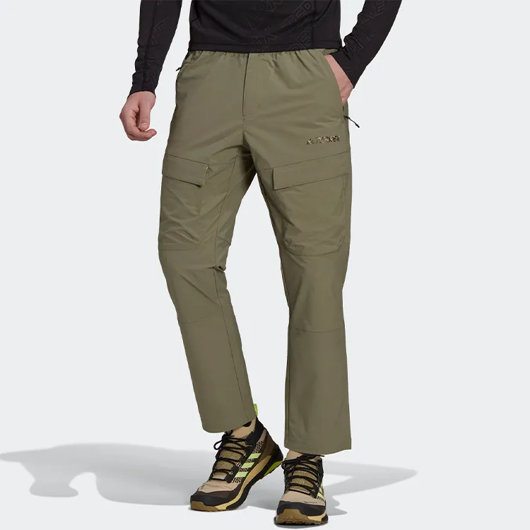 Adidas Knitted Sweatpants Men Ruins Green-1
