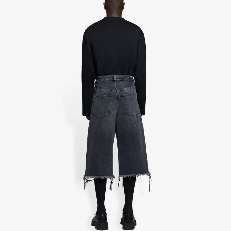 Balenciaga SS21 Jeans Men's Black Gray-3