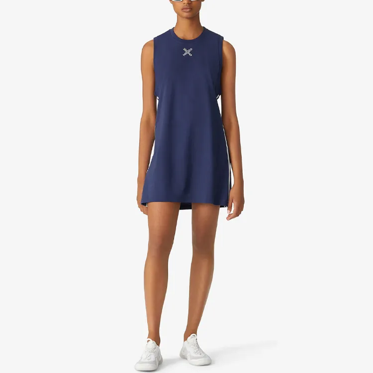 KENZO Sleeveless Dresses Women's Blue-1