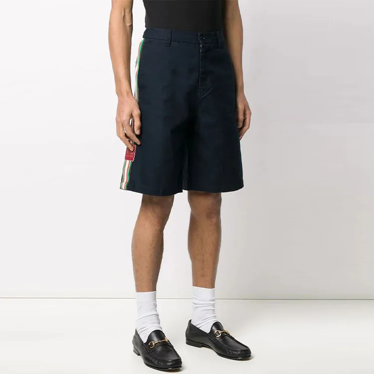 GUCCI Casual Shorts Men Navy-3