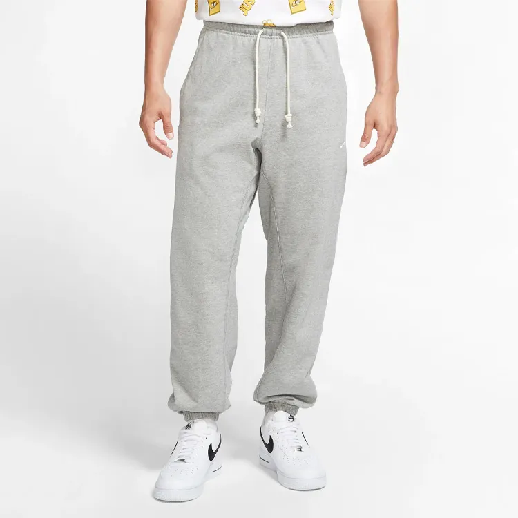 Nike Knitted Sweatpants Unisex Gray-4