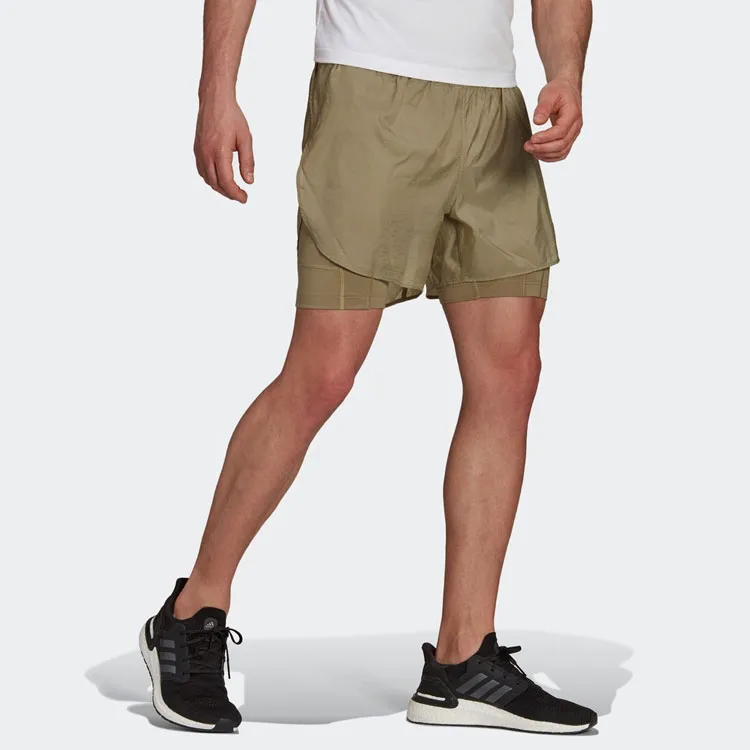 Adidas Casual Shorts Men's Green-3