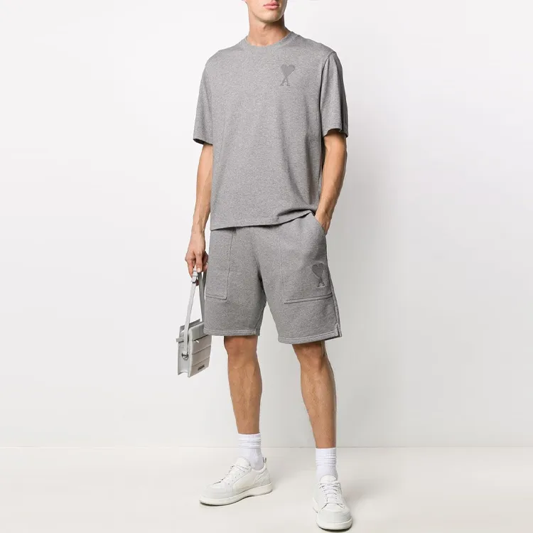 AMIPARIS Sports Shorts Men Gray-1