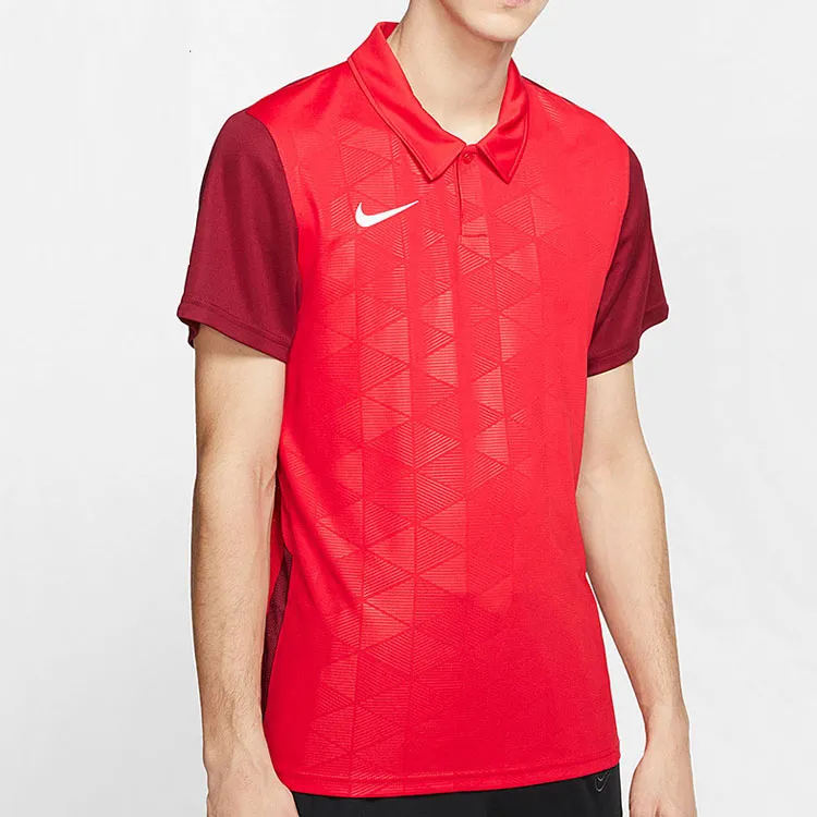 Nike Polo Shirts Men Red-3