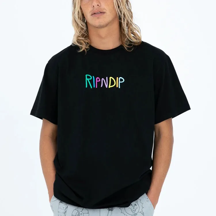 RIPNDIP T-Shirts Unisex Black-1