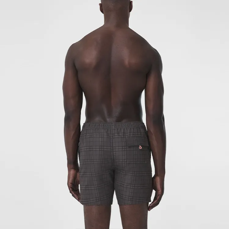 Burberry Casual Shorts Men's Dark Charcoal Gray-2