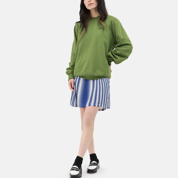 Stussy Psychedelic Checker Mini Dress 'White'-5