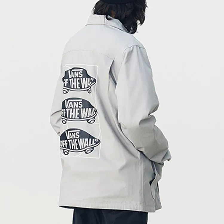 Vans Jackets Men Gray-5