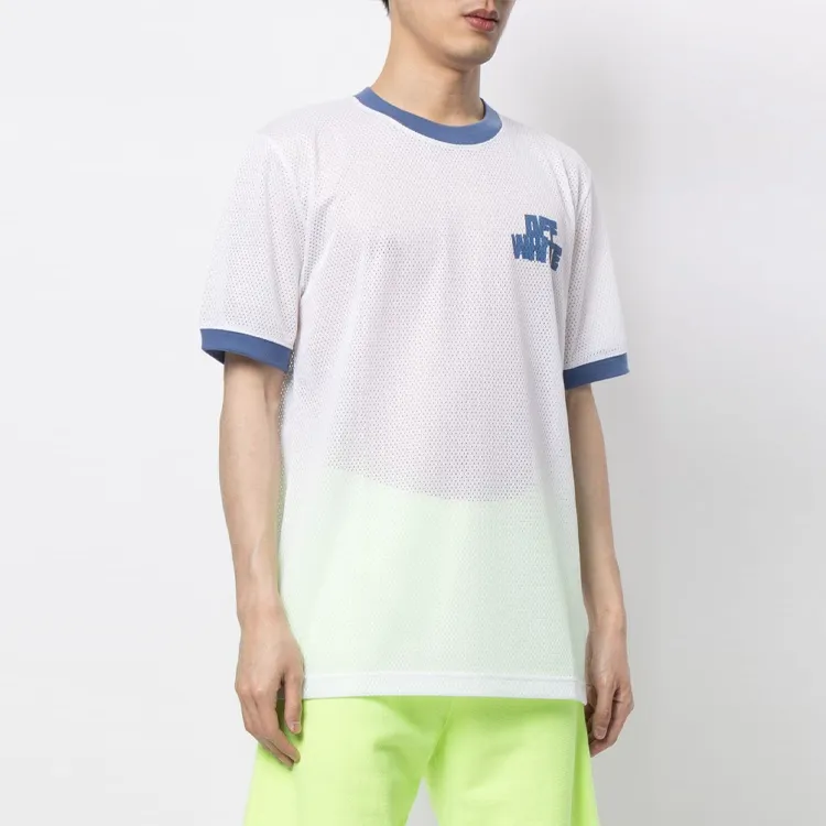 OFF WHITE Hand Offf Blue Trim Jersey-1