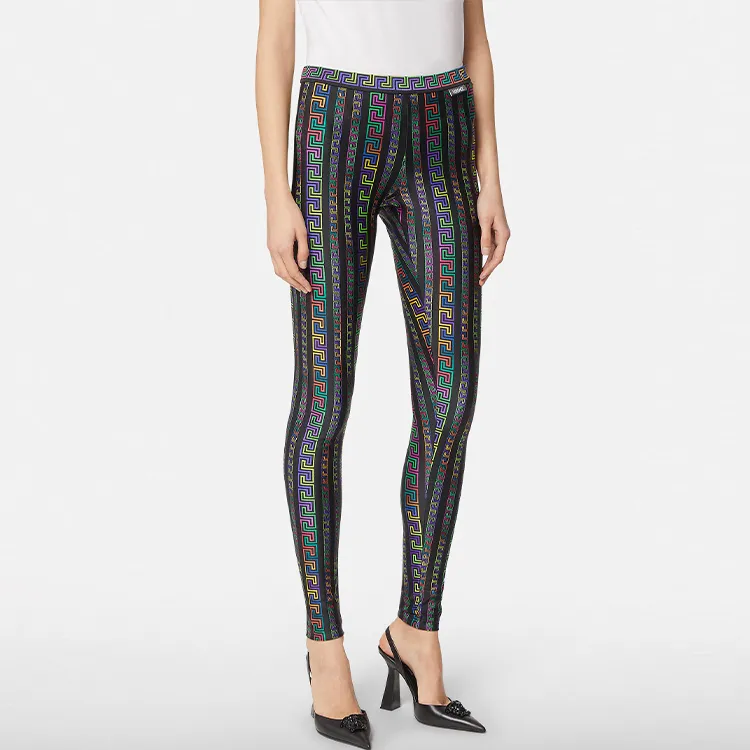 VERSACE Printed Pant 'Multicolor/Black'-1