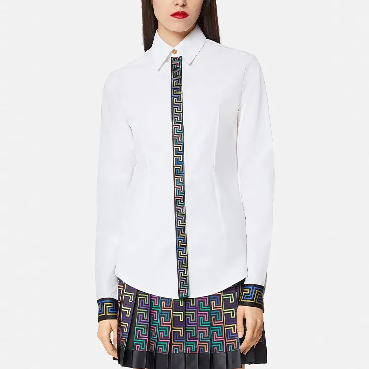 VERSACE Shirts Women's White-1