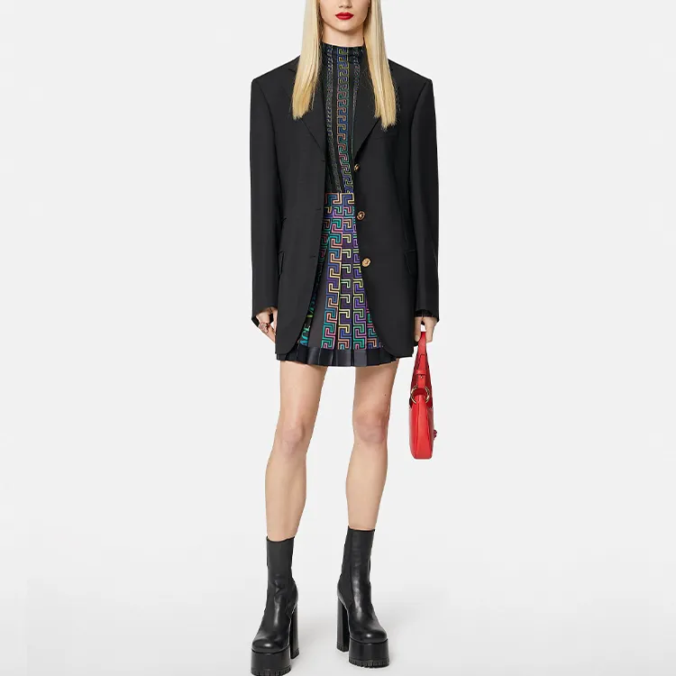 VERSACE Printed Bodysuit 'Multicolor/Black'-1