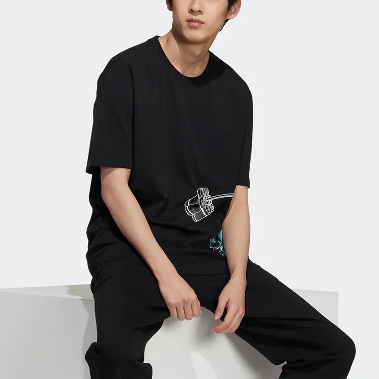 Adidas Originals x PIXAR T Shirt Men's Black-3