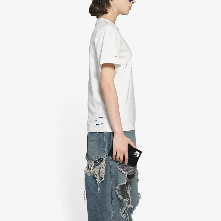 Balenciaga FW21 T Shirt Women's White-3