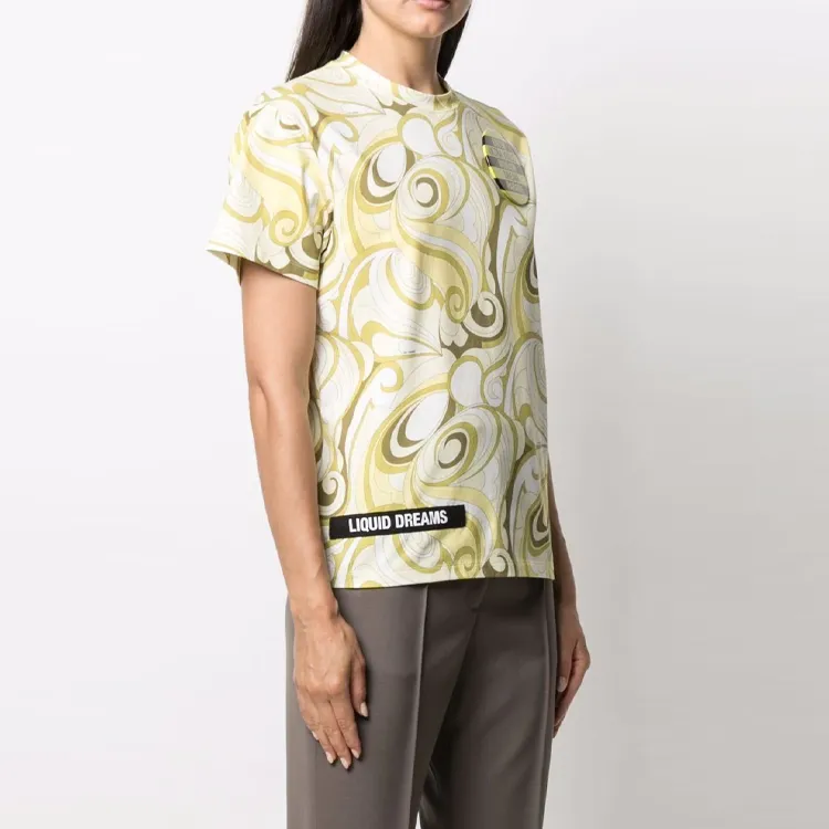 RAF SIMONS Abstract Patterned Short Sleeve Shirt-3