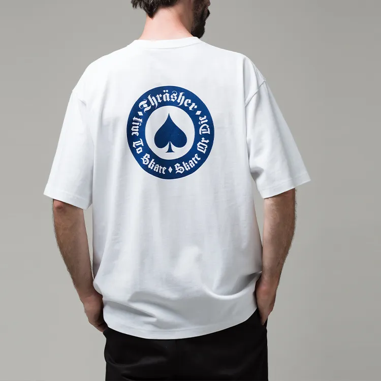 Thrasher Rhc Ron Herman T-Shirt Men's White-2