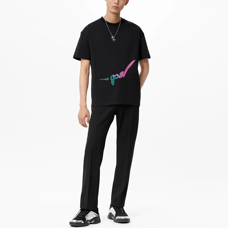 LOUIS VUITTON SS21 T Shirt Men's Black-2