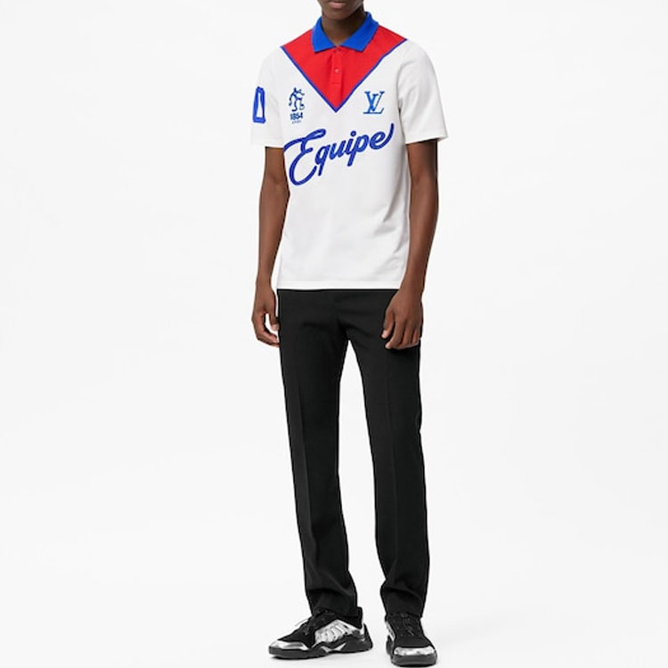 LOUIS VUITTON Equipe Lv Polo - POIZON